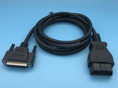 China OBD2 OBDII 16 Pin J1962 Male to DB25 Pin Female Connector Cable for sale