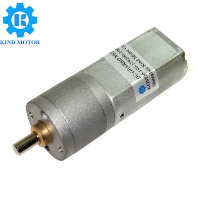 China 20mm 12v Gear Reduction Motor , Metal Brushed Pmdc Geared Motor for sale