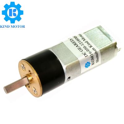China 400mNm 24v Brushed Dc Motor , 37g Weight 40 Rpm Gear Motor for sale