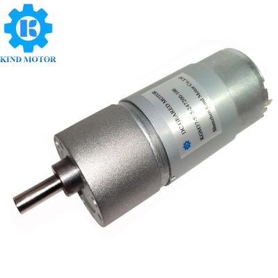 China RS385 Micro Metal Gear Motor , 2 Rpm Dc Gear Motor With 6mm D Shaft for sale