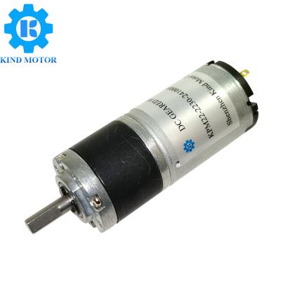 China 22mm Ig22gm 6vdc 12vdc 24vdc Metal Planetary Gearbox Reduction Motors for sale