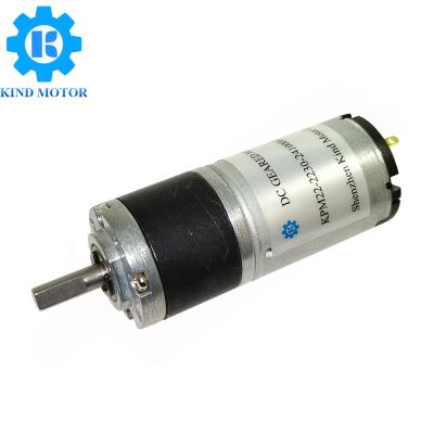China Planetary Brushed DC Geared Motor Low Noise Permanent Magnet 24v for sale