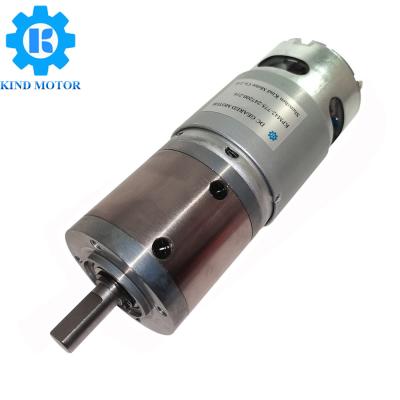 China 45mm Brushed Dc Gear Motor , 200 Rpm Miniature Gear Motor 160W Output Power for sale