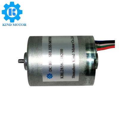 China High speed 2000rpm 3000rpm 4000rpm 5000rpm 5500rpm 6000rpm 7000rpm 5v 6v 12v 24v 28mm brushless dc motor for sale