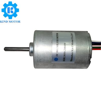 China 16000rpm Micro DC Brushless Motor BL3650 75watt 0.3kg Weight for sale