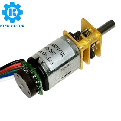 China N10 N20 N30 Mini DC 3volt 3.3volt 5volt  6volt 12volt 24volt  Reduction Gearbox Motor With Encoder for sale