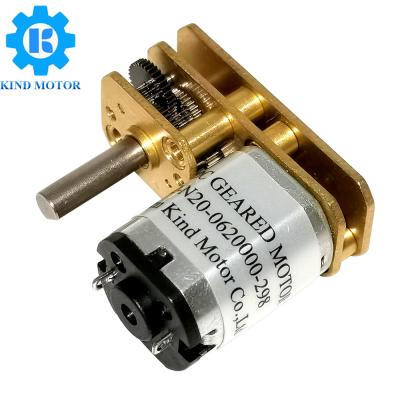 China 2.2W Right Angle DC Gear Motor N30 300mNm Stall Torque for sale