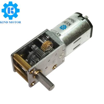 China 12mm Right Angle DC Gear Motor , N30 90 Degree Gear Motor 3.1A for sale