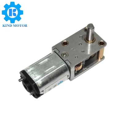 China 12 Volt Geared Motor Right Angle 2.2kgCm Rated Torque 2.1W Output Power for sale