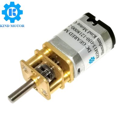 China 13mm Small Gear Motor High Torque , 26g Brushed Dc Motor 12v for sale