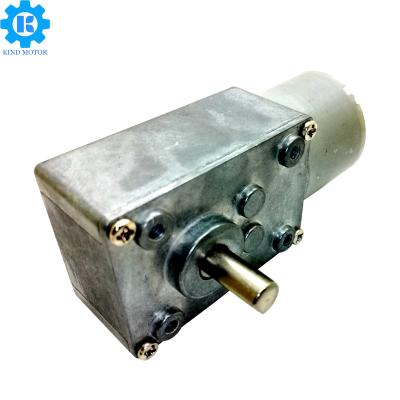 China Rotación micro del motor 12v CW del engranaje de gusano de la reducción del engranaje con el eje de 6m m en venta