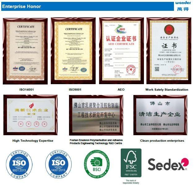 Proveedor verificado de China - Foshan Inder Adhesive Product Co., Ltd.