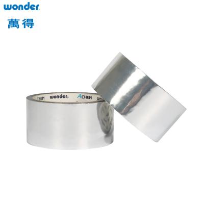China Silver Thermal Aluminum Foil Tape 0.1mm Thickness Strong Adhesion for sale
