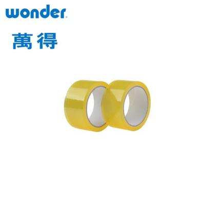 China Transparent Custom Printed BOPP Tape ,  Low Noise Packing Tape 24mm x 50m for sale