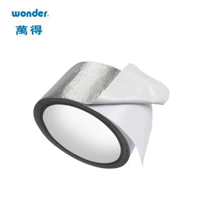 China Banda de alumínio Bopp de transferência de calor com adesivo condutor de 48 mm de largura à venda
