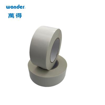 China Stationery Use Double Coated Tissue Tape , White Double Sided Mounting Tape for sale