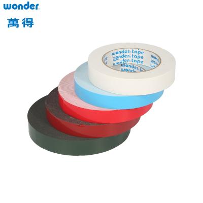 China Fasten Use Self Stick Foam Strips , 12mm  Width Polyethylene Foam Tape for sale