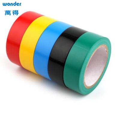 Chine Tape isolante en PVC résistant au froid Wonder, bande isolante anti-flamme noire de 50 mm à vendre
