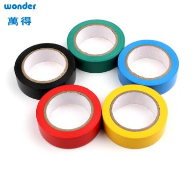 China Voltage Resistant Matt PVC Adhesive Tapes White Flame Retardant   Cold Proof for sale
