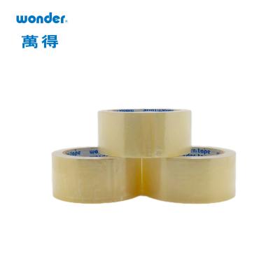 China Transparent BOPP Packaging Tape 48mm X 50m Hot Melt Pressure Sensitive Adhesive for sale