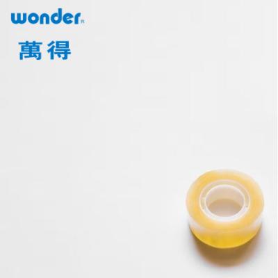 China fita de caixa impressa personalizada invisível, largura 24 mm fita acrílica transparente à venda