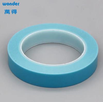 China High Temp Resistant Self Adhesive PVC Electrical Insulation Tape Blue Rubber Base for sale