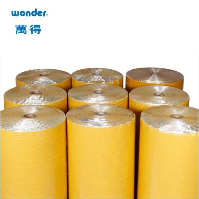 China Transparent BOPP Self Adhesive Tape Jumbo Roll Bundling Acrylic Adhesive for sale