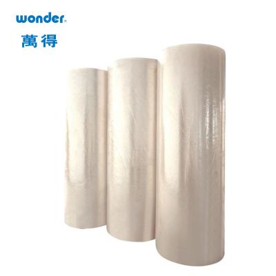 China High Tensile Strength Bopp Tape Jumbo Roll 1260mm Width  Yellowish for sale