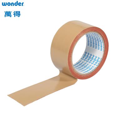China General Packaging Cloth Backed Duct Tape , Brown Water Resistant Electrical Tape for sale
