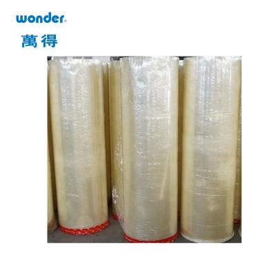 China Rolo Jumbo de adesivos BOPP brancos, fita adesiva de 1620 mm de largura à venda