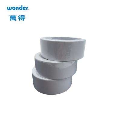 China Banda adhesiva blanca de doble cara con base de caucho de 36 mm de ancho en venta
