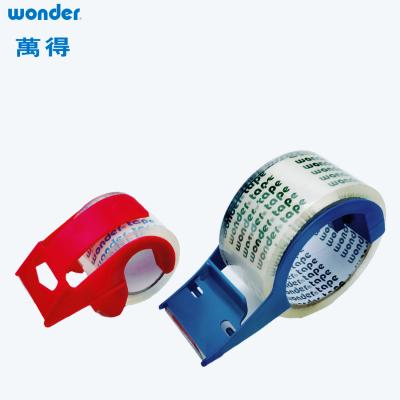 China Embalagem Geral Dispensador de fita cortante tipo suporte vermelho à venda