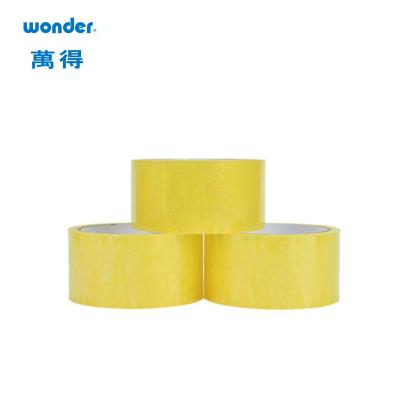 China Bonding Solvent Based Adhesive Tape , Clear Packaging Tape 18mm Width for sale