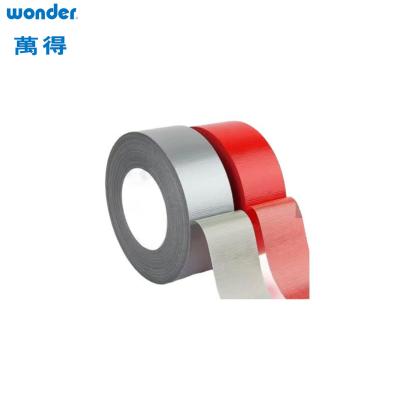 China Red Heavy Duty Cloth Tape ,  Water Resistant Duct Tape 70 Mesh for sale