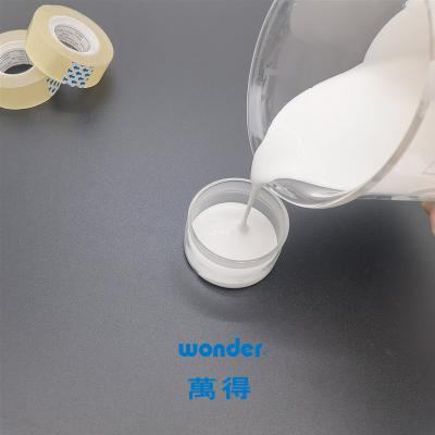 Chine BOPP Collage de colle adhésive acrylique à base d'eau blanche certifiée ISO à vendre
