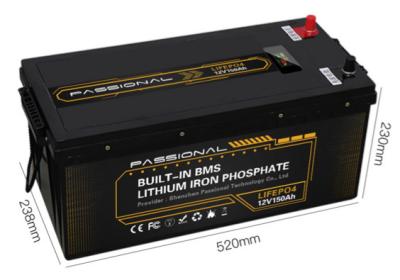 中国 深い周期12V LiFePO4電池150AHは酸の取り替えの使用を導く 販売のため