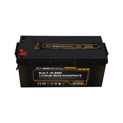 China Sistema de batería residencial de almacenamiento del litio LFP 24V 150Ah con BMS en venta