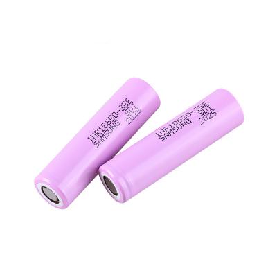 China Samsung Lithium Ion NCM Battery Cell 3.7V 3500mAh Cycle Charging for sale