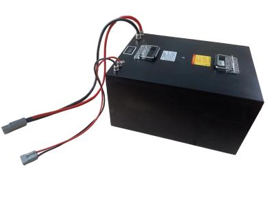 China 51.2V 48V 120Ah High Charge& Discharge Rate LiFePO4 Lithium Battery Pack for Golf Cart Build In BMS Power display zu verkaufen