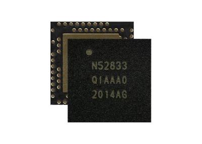 中国 BT IC NRF52833-QIAA-R BT 5.3 SoC NRF52833 QFN73 BTの方向探知の可能なラジオ 販売のため