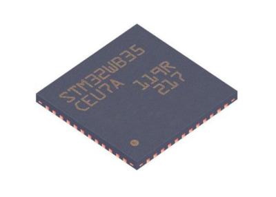 중국 Microcontroller MCU STM32WB35CEU7A RF Transceiver ICs 48UFQFN Dual Core IC Chip 판매용