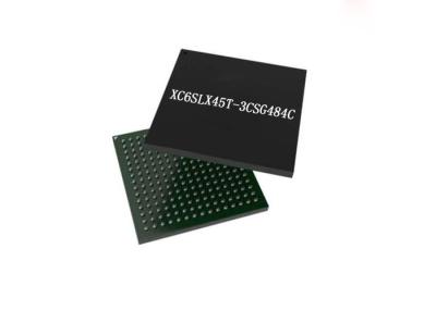 Китай Высокая эффективность 484-FBGA вентильной матрицы XC6SLX45T-3CSG484C поля Programmable продается
