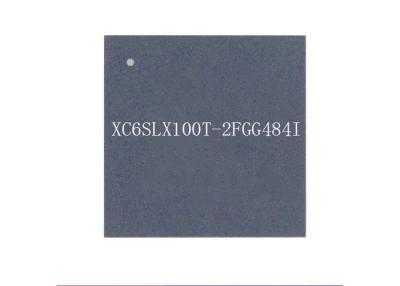 China Chip Integrated Circuit XC6SLX100T-2FGG484I 1.2V Field Programmable Gate Array for sale
