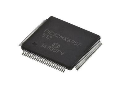 中国 32Bit Microcontrollers IC PIC32MX695F512H-80V/PT Microcontroller MCU 64TQFP IC Chip 販売のため