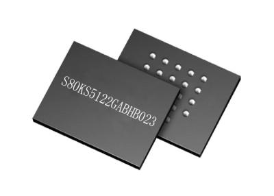 China Memory IC Chip S80KS5122GABHB023 24-VBGA Surface Mount 200MHz Pseudo SRAM IC for sale