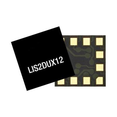 China Sensor IC LIS2DUX12TR
 Ultralow Power 3-Axis Smart Accelerometer Motion Sensors 12-LGA
 for sale