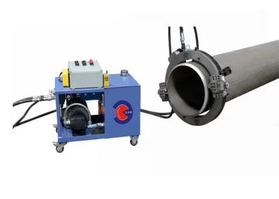 China Heavy Duty Hydraulic Pipe Cutting And Beveling Machine Thick Wall 220V 10 R/min for sale