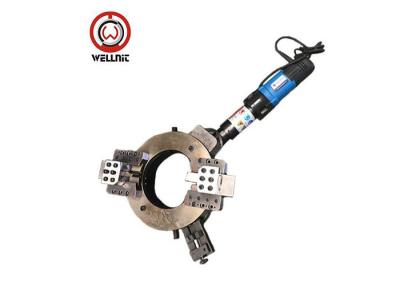 China Split OD Mount Automatic Electric Pipe Cutter Steel Pipe Beveler 220V 42 R/min for sale