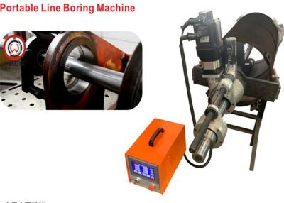 China Construction CNC Portable Line Boring Machine 118r/Min For Excavator Repair for sale