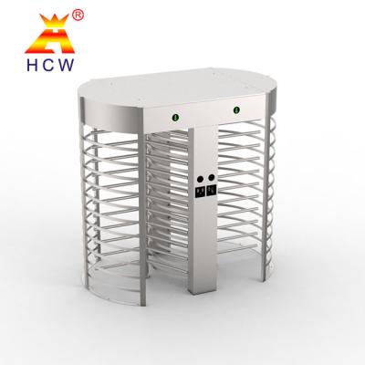China Station / Scenic / Hospital Half Height Turnstile One Way Manual Stainless Steel Turnstile for sale